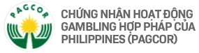 chứng nhận hoạt động Phillippines PAGCOR