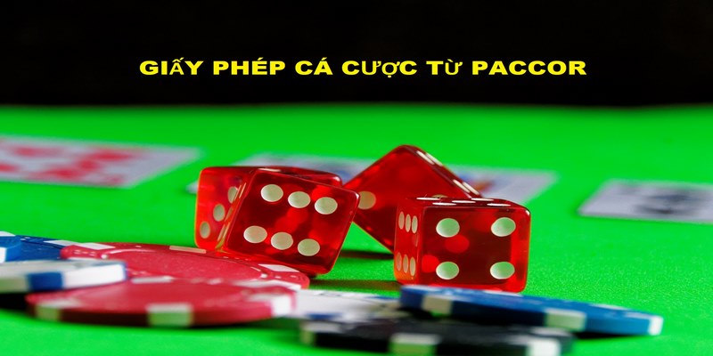 Giấy phép hoạt động Go88 nhận của PACCOR